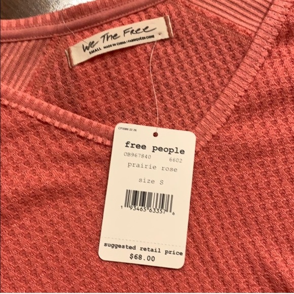 Free People boho oversized knit sweater - Picture 4 of 4